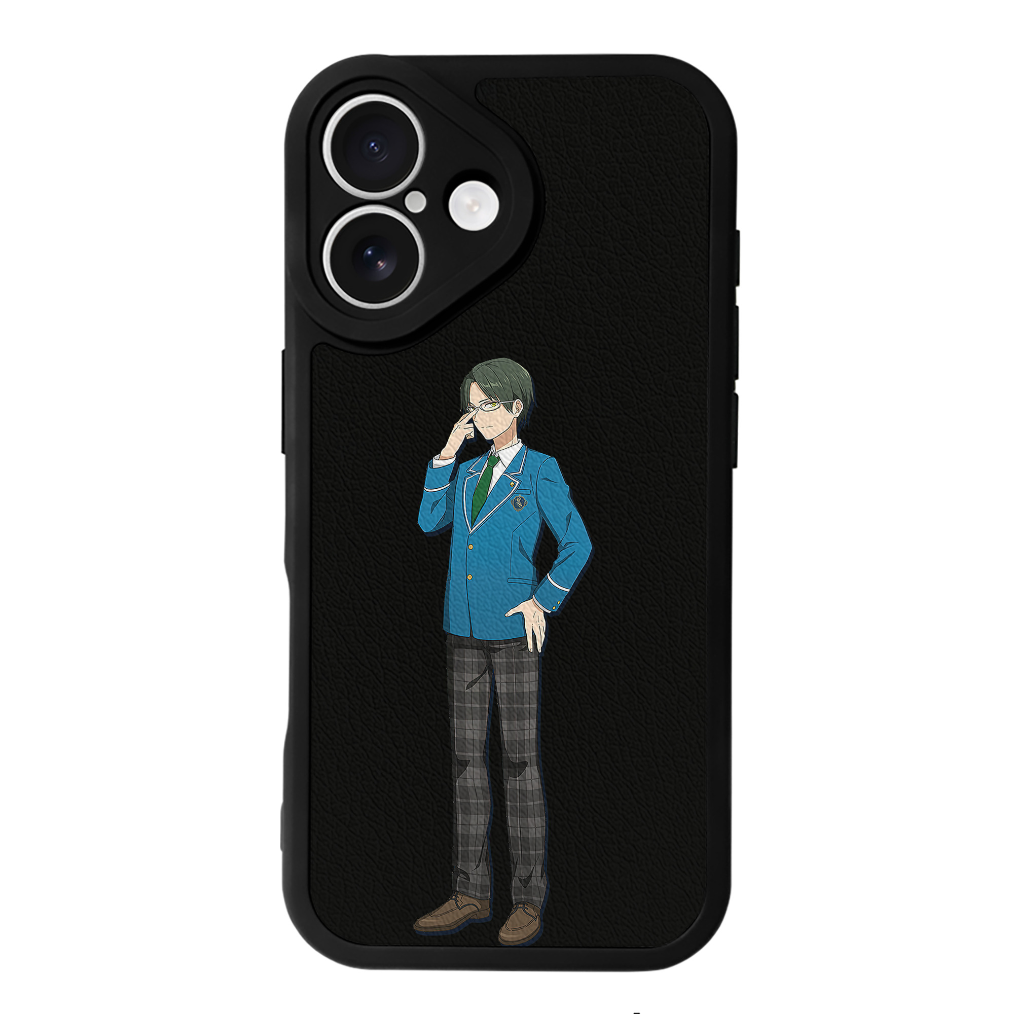 （画像用） あんさんぶるスターズ! Ensemble Stars 【iPhone 16シリーズ対応】シリコンスマホケース（レザー調） 材質：シリコン